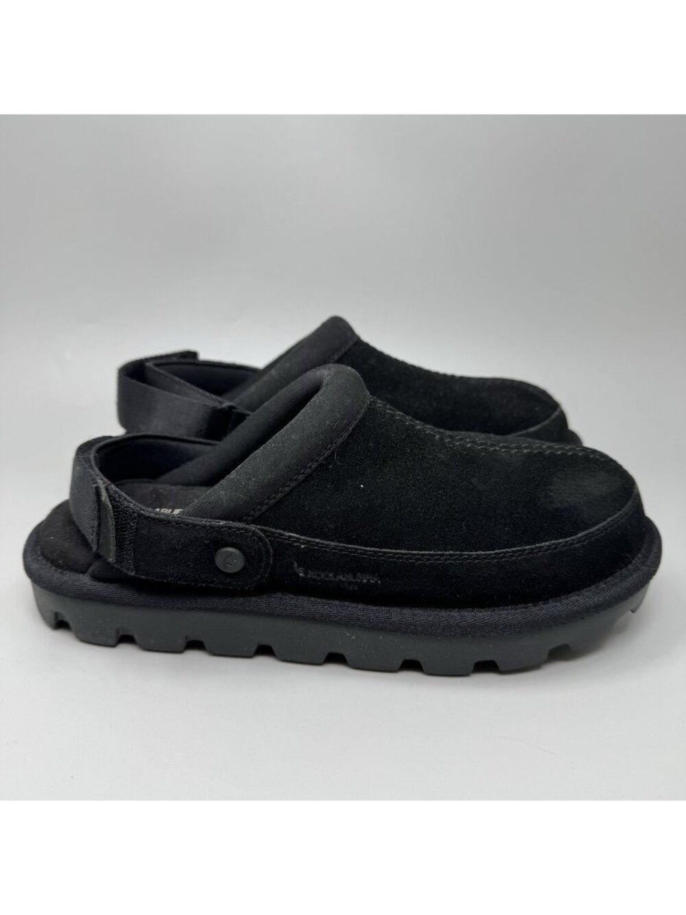 Koolaburraāby UGG Tizzey Clog Shoes 1168093 Black Suede Sz US Women's 9